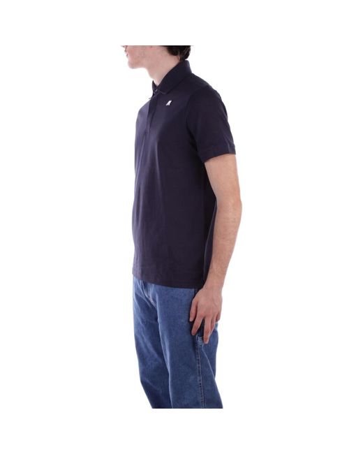 T-shirt K71283W K-Way pour homme en coloris Blue