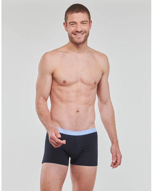 Boxers 3P TRUNK WB Tommy Hilfiger pour homme en coloris Blue