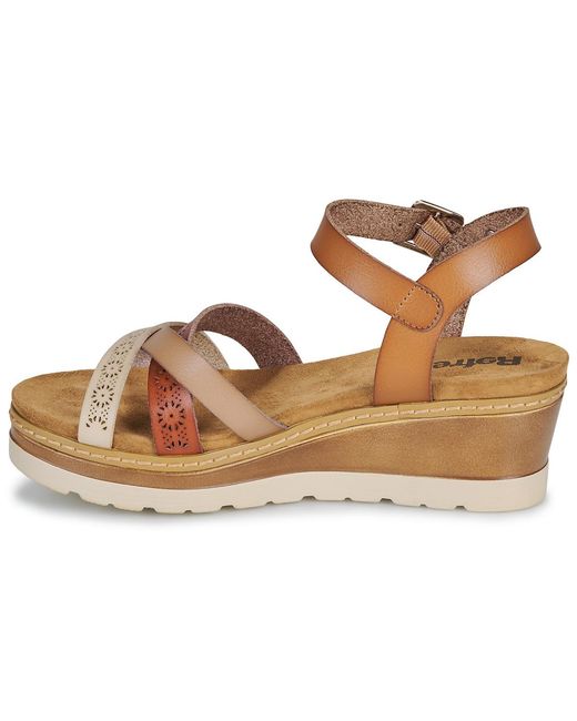 Refresh Metallic Keilabsatzsandalen 172682