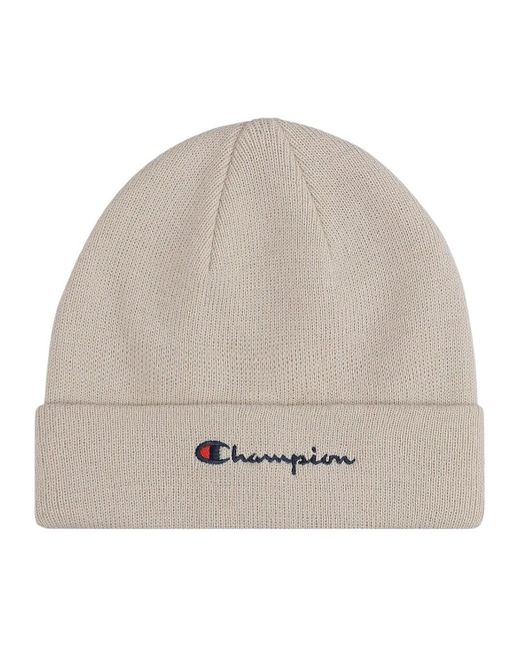 Bonnet 806064 Champion pour homme en coloris Gray