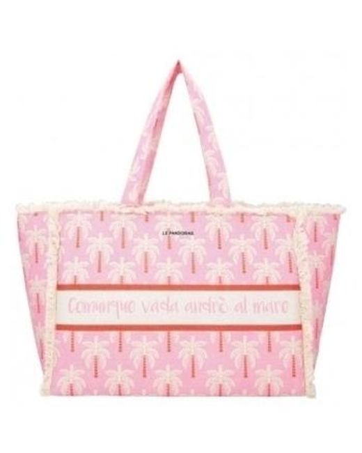 Cabas Le Pandorine en coloris Pink