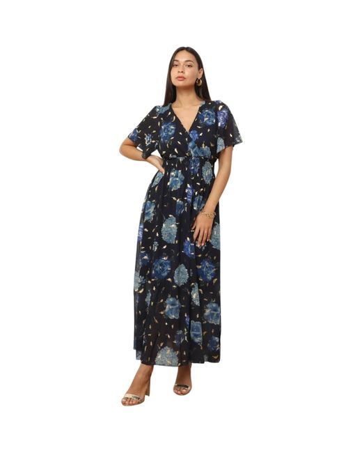 Robe 75113_P177513 La Modeuse en coloris Blue