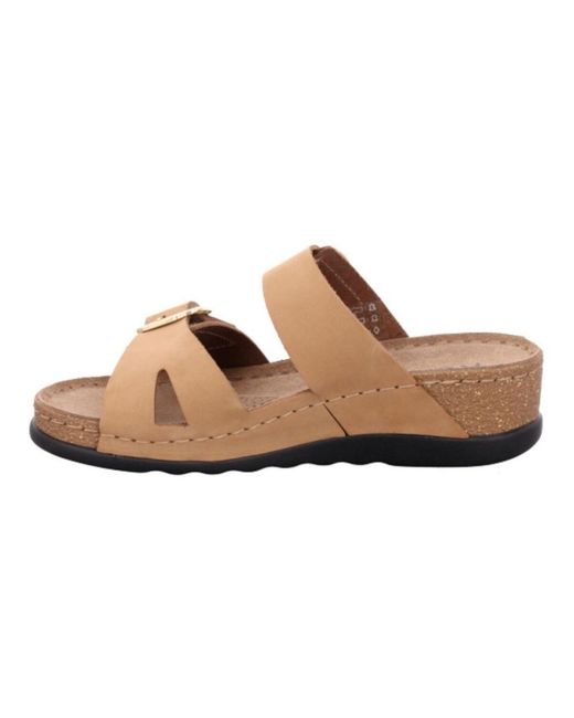 Mules Chaussons Rohde en coloris Brown