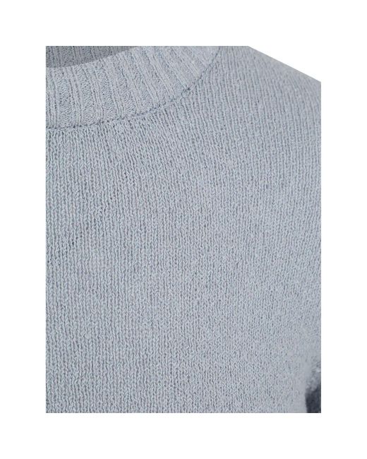 Pull Pull-over Bouclé Bleu Suitable pour homme en coloris Blue