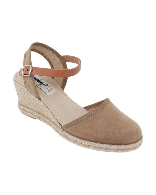 Espadrilles Amelie en coloris Natural