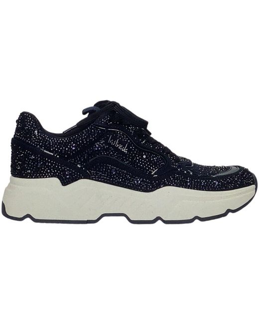 Baskets Basses La Strada en coloris Blue