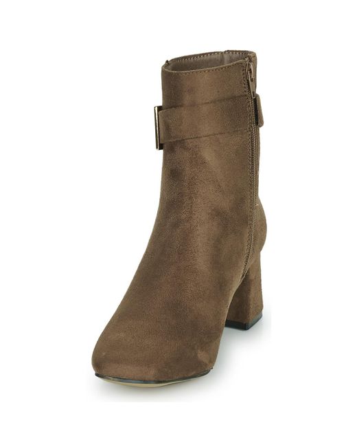 Moony Mood Enkellaarzen New4 in het Brown