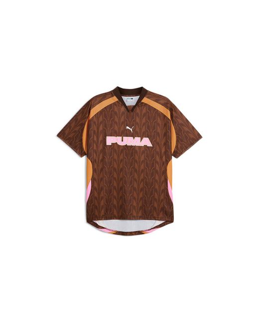 T-shirt Jersey Football / Marron PUMA pour homme en coloris Brown