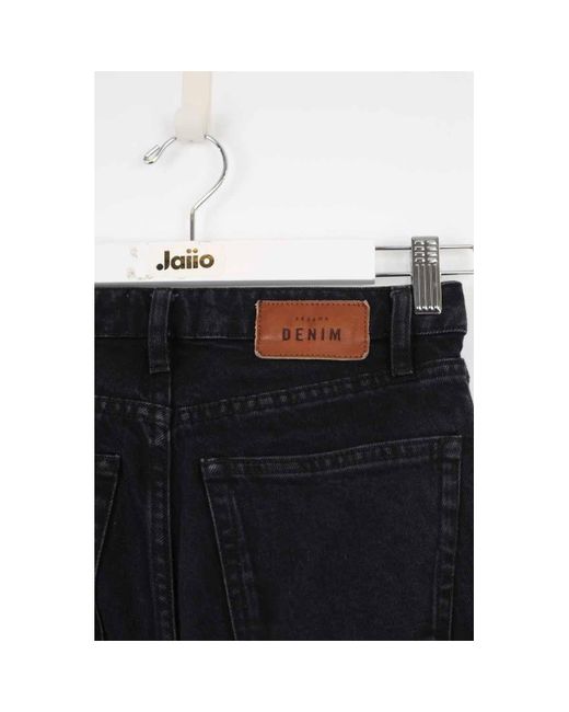 Jeans Jean slim en coton Sezane en coloris Black