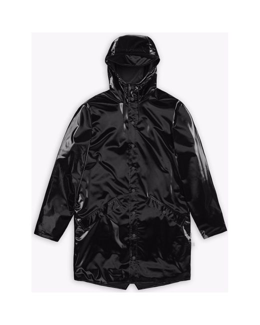Parka Imperméable Jacket 12020 noir brillant-047068 Rains en coloris Black