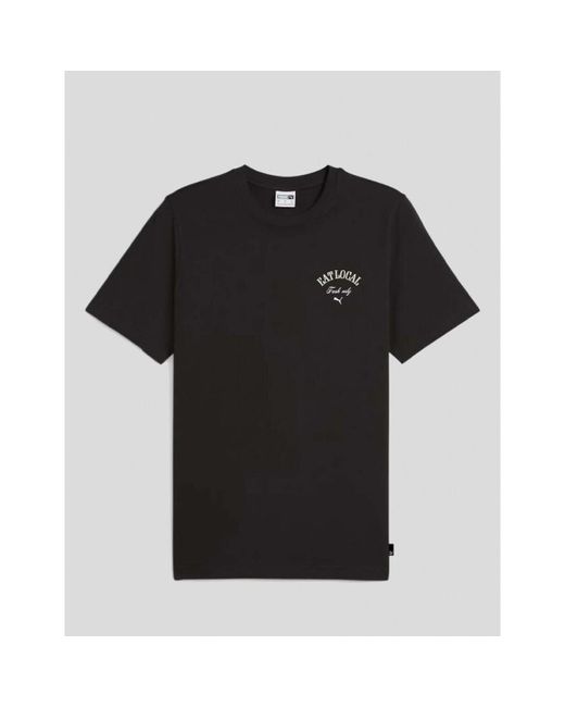 T-shirt PUMA pour homme en coloris Black