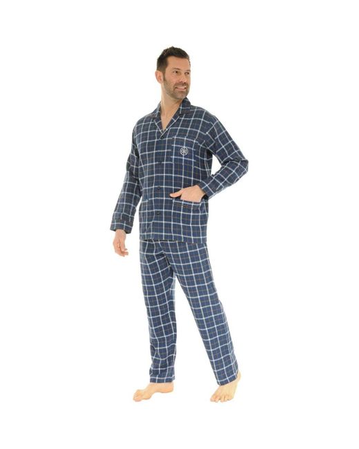 Pyjamas / Chemises de nuit PYJAMA BLEU DORIAN Christian Cane pour homme en  coloris Bleu | Lyst