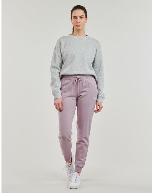 Jogging W LIN FT CF PT Adidas en coloris Purple