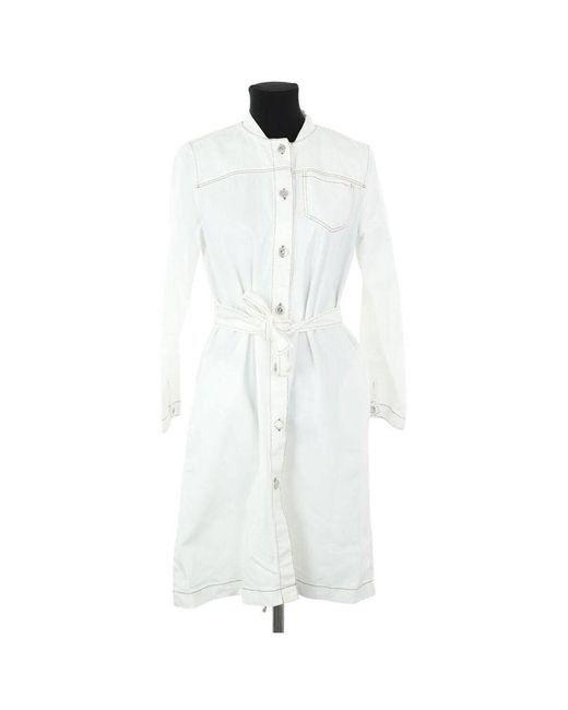 Robe Robe en coton blanche A.P.C. en coloris White
