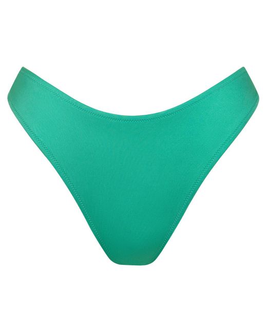 Maillots de bain Bas maillot brésilien de bain échancré KARPATHOS Cheek Lisca en coloris Green