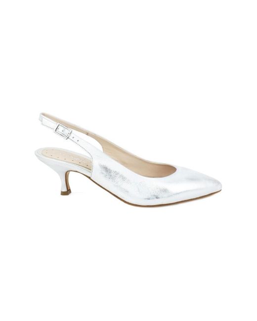 Chaussures escarpins INB222AG CafeNoir en coloris White