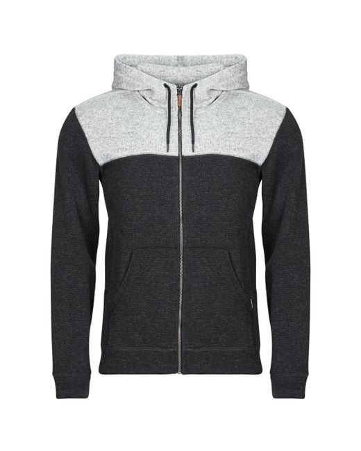 Quiksilver Sweater Keller Block Zip in het Black voor heren