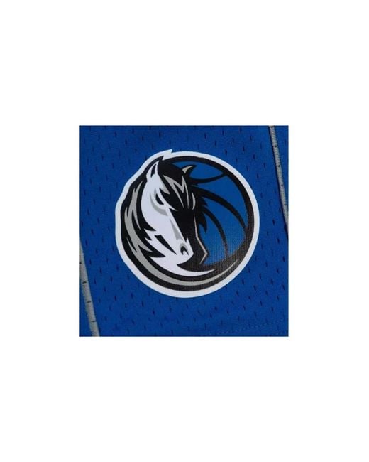 Short Short NBA Dallas Mavericks 201 Mitchell & Ness pour homme en coloris Blue