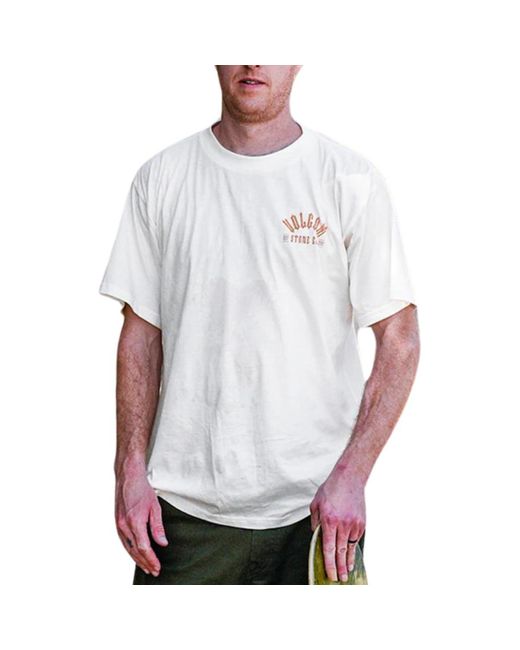 Chemise Camiseta Skate Vitals Grant Taylor SS 2 - Off White Volcom pour homme