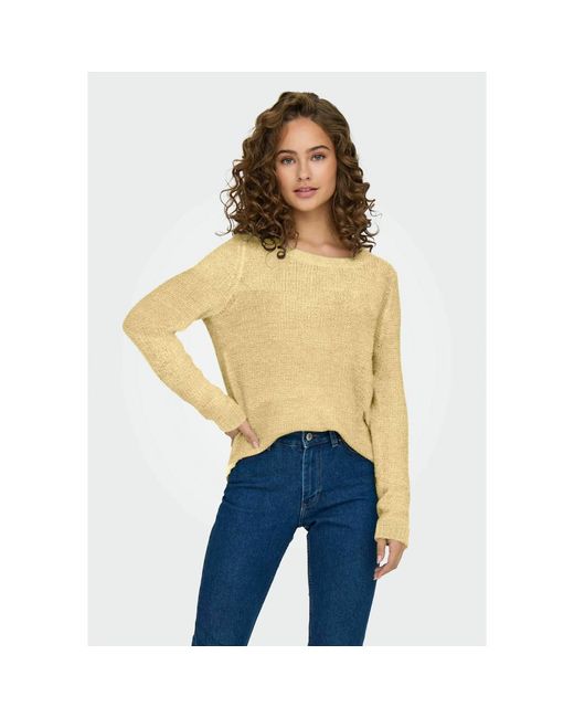 Pull 15113356 ONLY en coloris Yellow