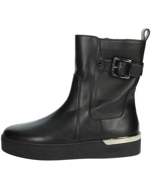 Liu Jo Laarzen Bf4015 Ex114 in het Black