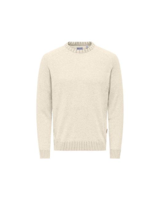 Pull Seddy Only & Sons pour homme en coloris White