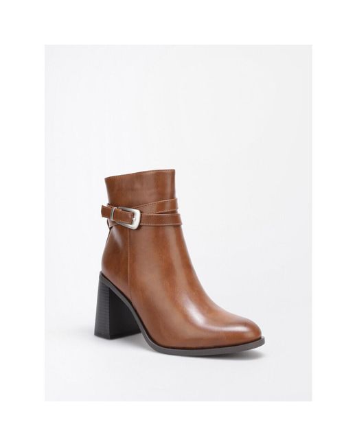 Bottines Bottines pour - Camel La Modeuse en coloris Brown
