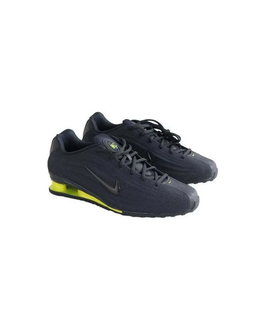 Baskets Baskets Shox Vertes Nike en coloris Blue