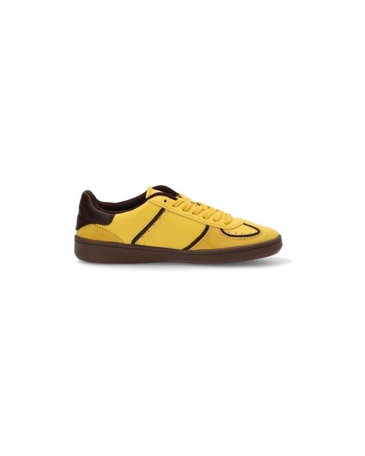 Baskets basses 809713 Corina en coloris Yellow