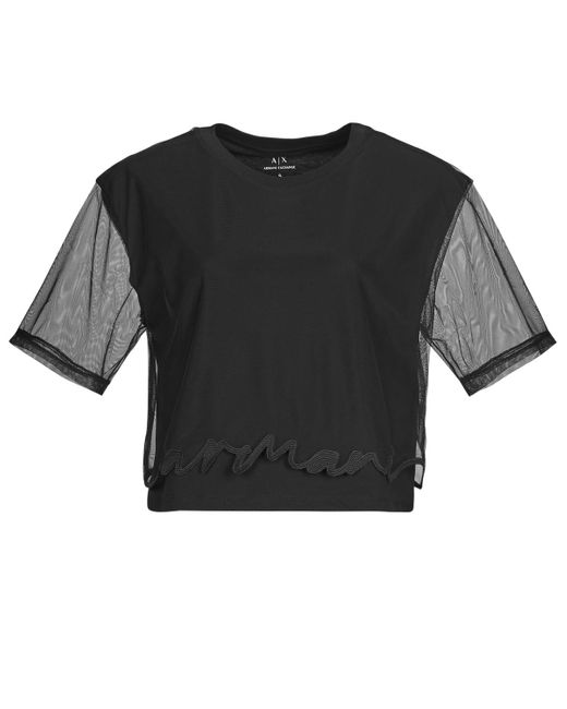 Camicetta Xw000541 di ARMANI EXCHANGE in Black