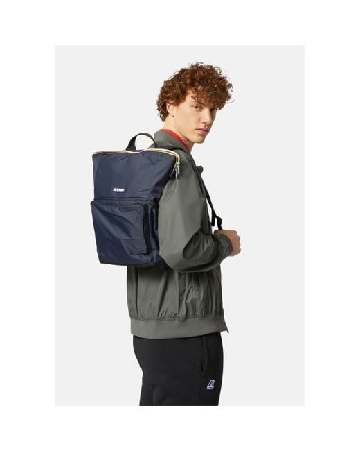 Sac a dos MAIZY ZAINO K-Way en coloris Blue