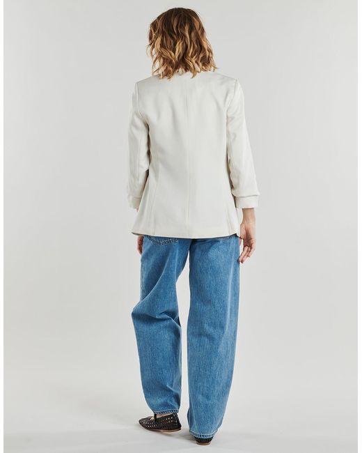 Vero Moda Blazer Vmsteffi 3/4 Sl in het White