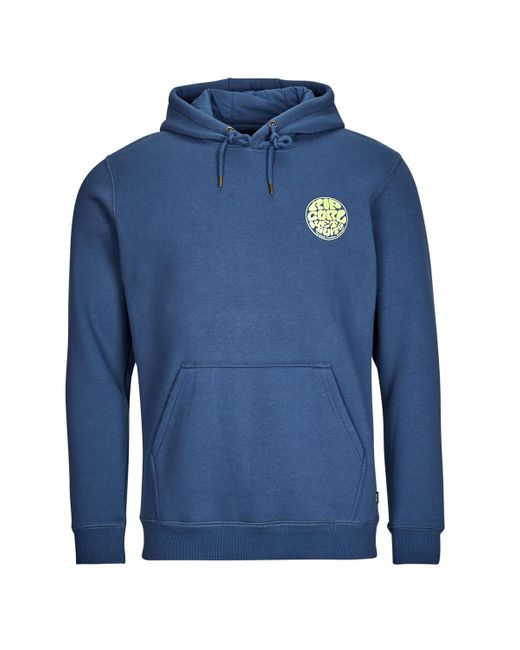 Felpa Wetsuit Icon Hood di Rip Curl in Blue da Uomo