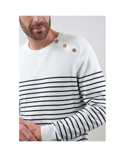 Pull Pull RATING Deeluxe pour homme en coloris White