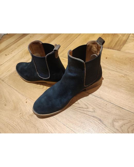 Bottines Bottines vert foncé André en coloris Blue