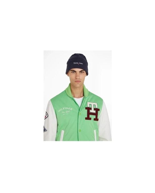 Bonnet AM0AM11340C87 Tommy Hilfiger en coloris Blue