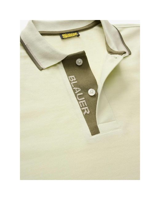 Polo Blauer pour homme en coloris Green