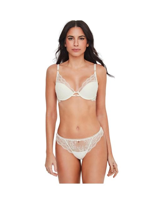 Culottes & Slips String Manuela Mariage Selmark en coloris White