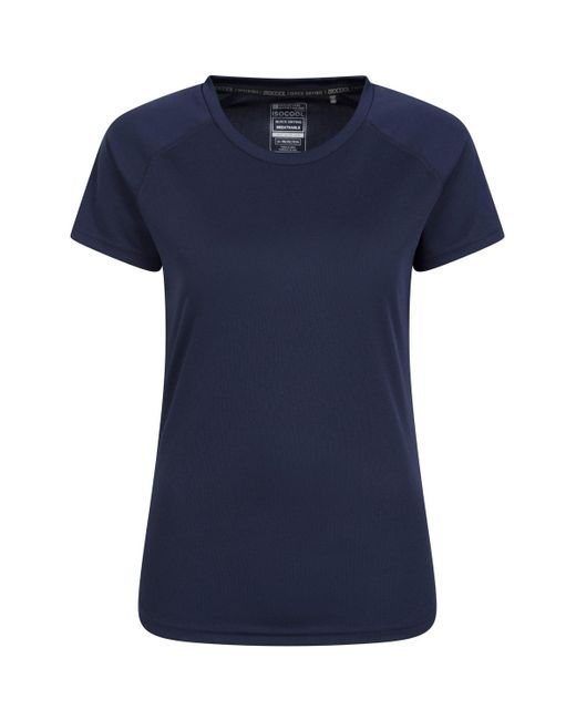T-shirt Endurance Mountain Warehouse en coloris Blue