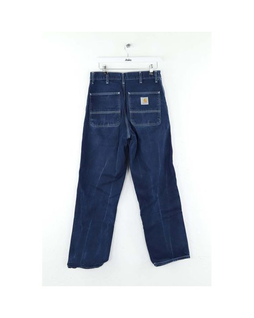 Pantalon Jean en coton Carhartt en coloris Blue