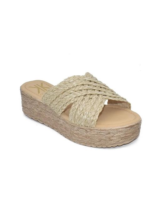 Espadrilles Cokketta en coloris Natural