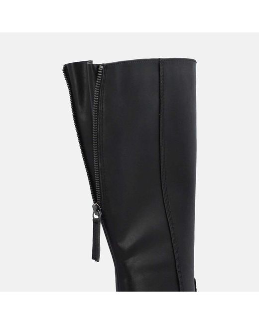 Bottes Plates Stivale Jana en coloris Black