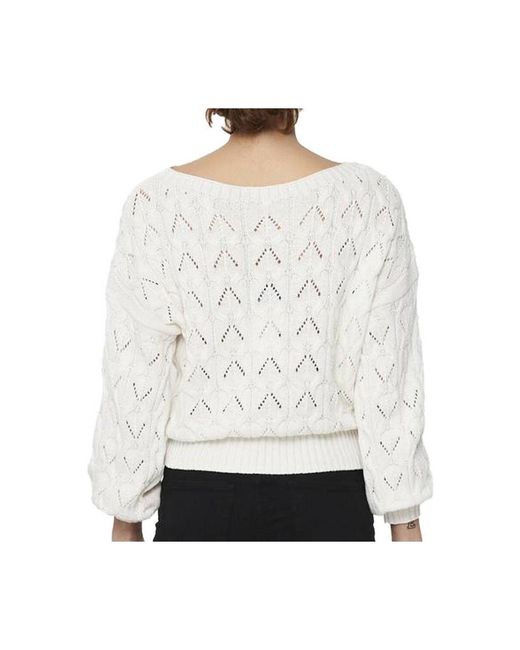 Pull Brynn ONLY en coloris White