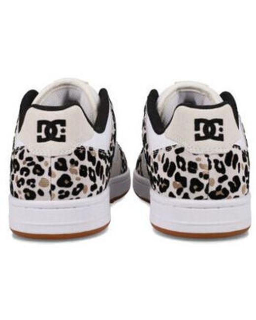 Chaussures de Skate MANTECA 4 LX leopard print DC Shoes en coloris Black