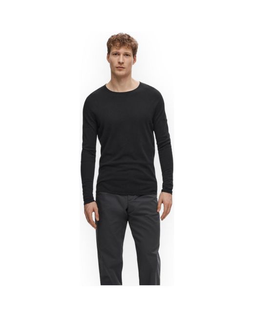 Pull 16079774 BLACK SELECTED pour homme