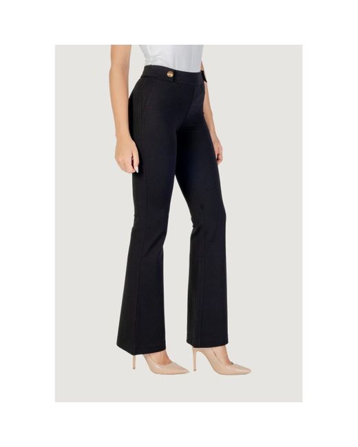 Pantalon W5YB0I KCMU2-JBLK Guess en coloris Blue