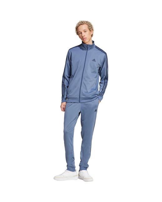 Ensembles de survetement M 3S TR TT TS adidas pour homme en coloris Bleu Lyst