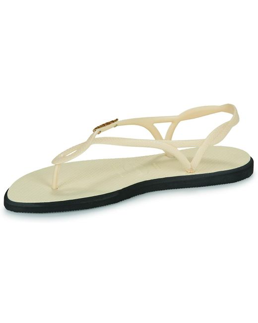 Havaianas Metallic Sandalen Luna Point