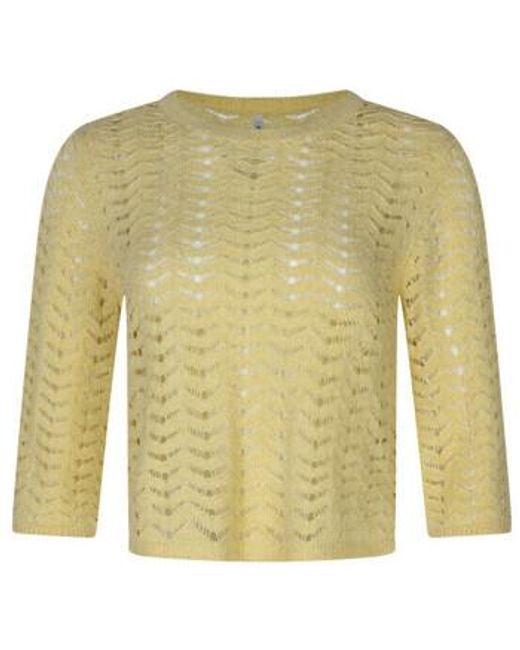Pull 193598VTPE26 ONLY en coloris Green