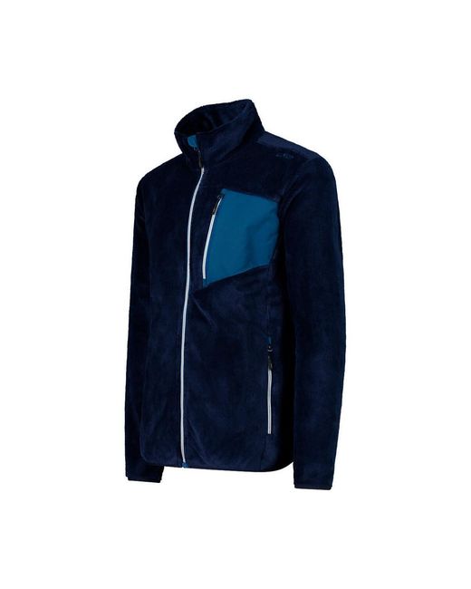 Polaire MAN JACKET CMP pour homme en coloris Blue